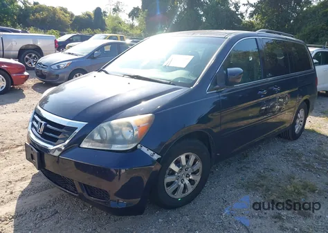 2008 Honda Odyssey Ex-L z USA, uszkodzony, nr VIN 5FNRL38728B063700
